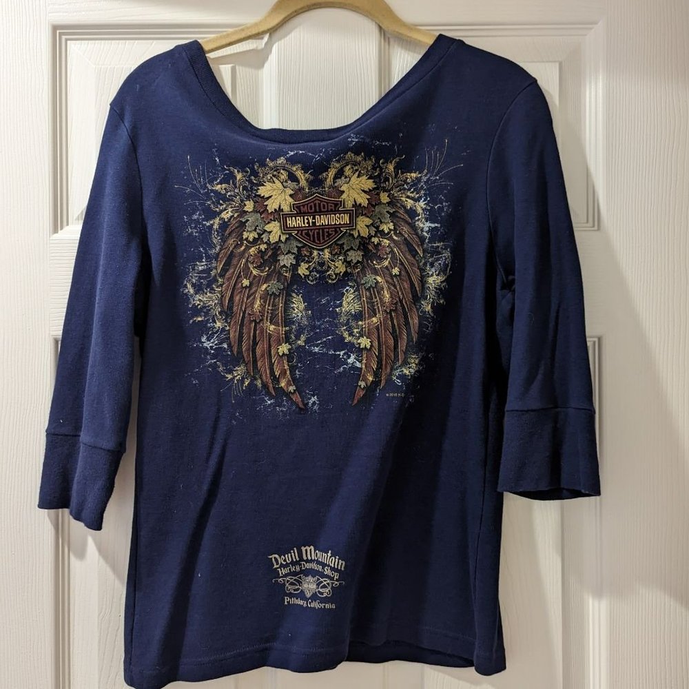 Harley Half Sleeve Top